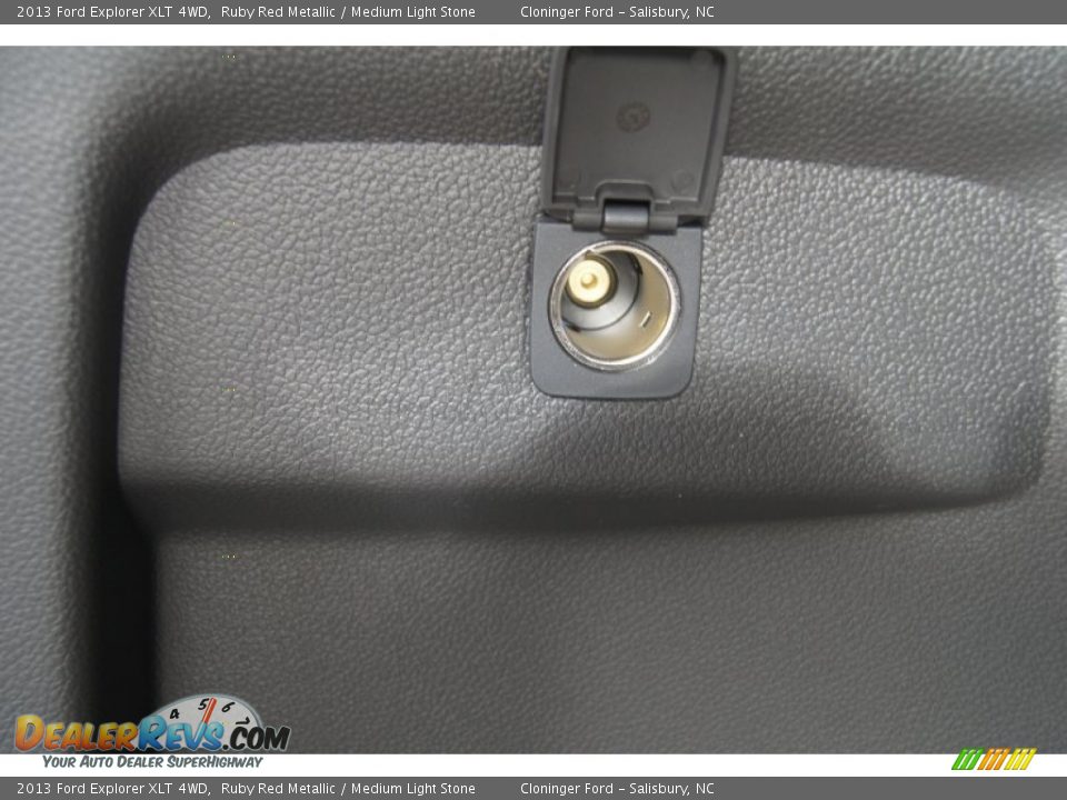 2013 Ford Explorer XLT 4WD Ruby Red Metallic / Medium Light Stone Photo #14
