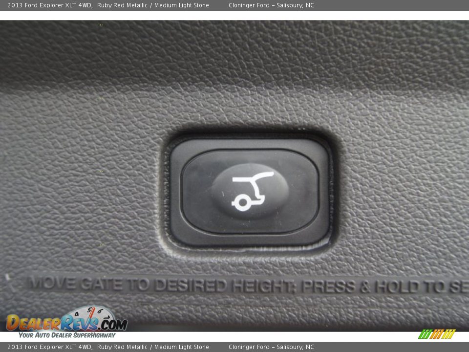2013 Ford Explorer XLT 4WD Ruby Red Metallic / Medium Light Stone Photo #15