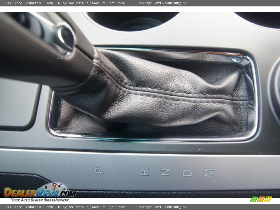 2013 Ford Explorer XLT 4WD Ruby Red Metallic / Medium Light Stone Photo #35