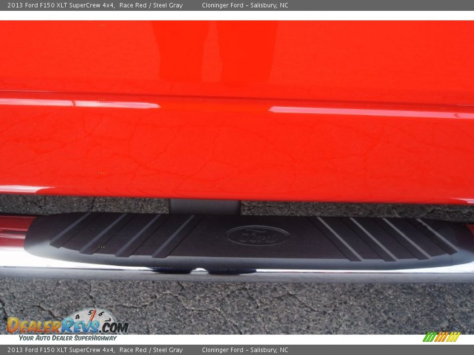 2013 Ford F150 XLT SuperCrew 4x4 Race Red / Steel Gray Photo #17
