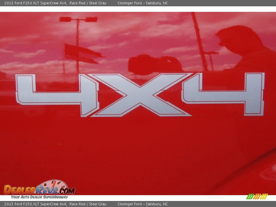 2013 Ford F150 XLT SuperCrew 4x4 Race Red / Steel Gray Photo #19