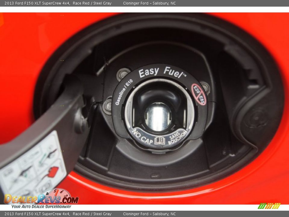 2013 Ford F150 XLT SuperCrew 4x4 Race Red / Steel Gray Photo #22