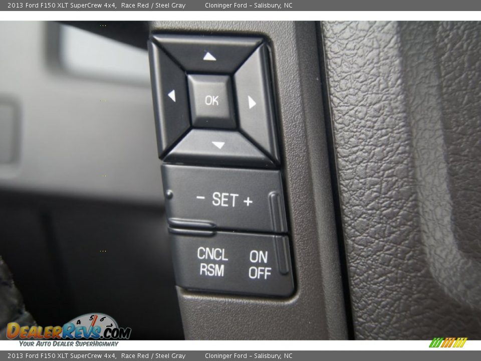 2013 Ford F150 XLT SuperCrew 4x4 Race Red / Steel Gray Photo #29
