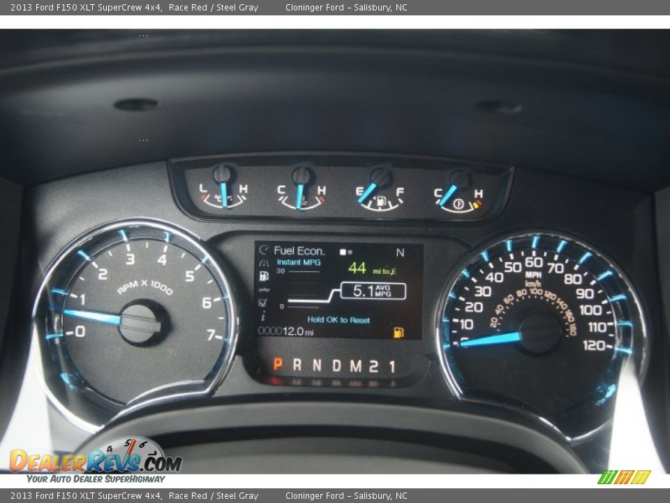 2013 Ford F150 XLT SuperCrew 4x4 Race Red / Steel Gray Photo #31