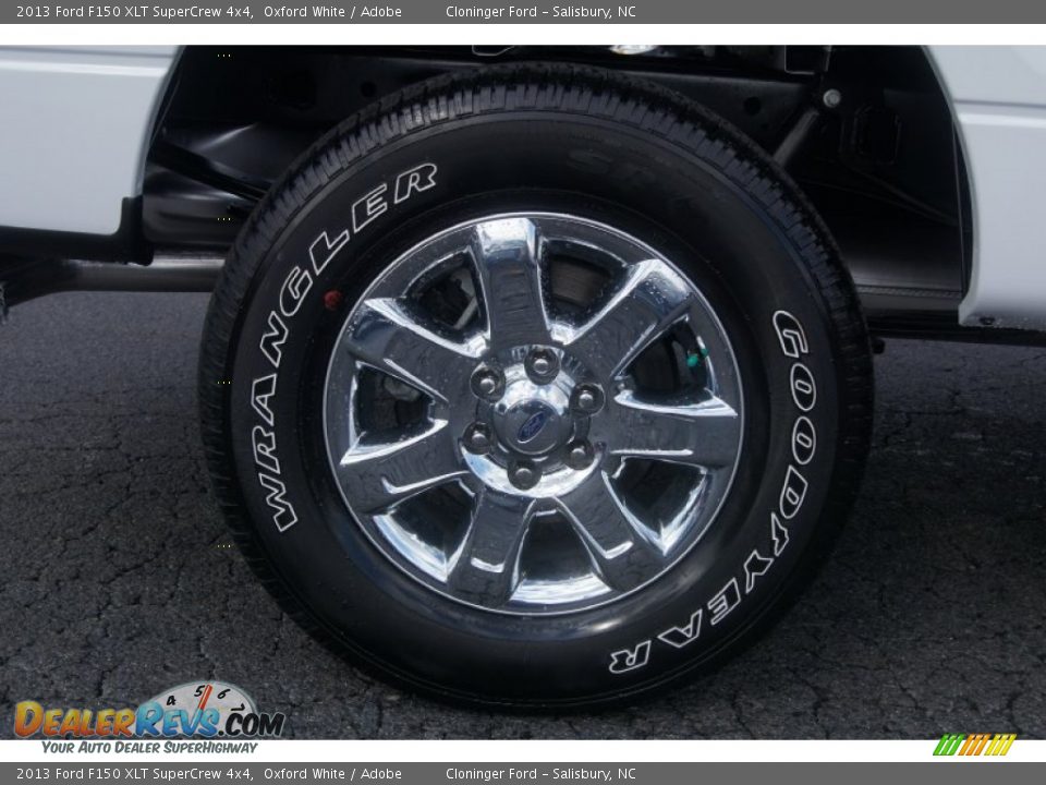 2013 Ford F150 XLT SuperCrew 4x4 Oxford White / Adobe Photo #18
