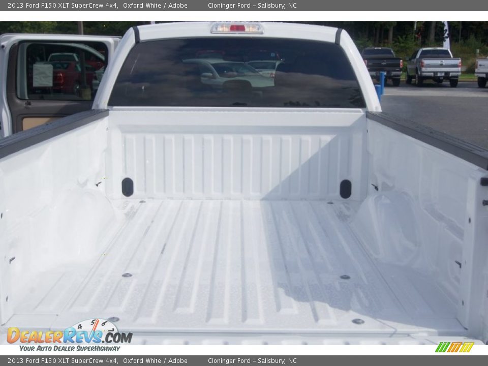 2013 Ford F150 XLT SuperCrew 4x4 Oxford White / Adobe Photo #21