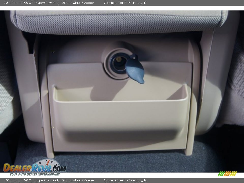 2013 Ford F150 XLT SuperCrew 4x4 Oxford White / Adobe Photo #23