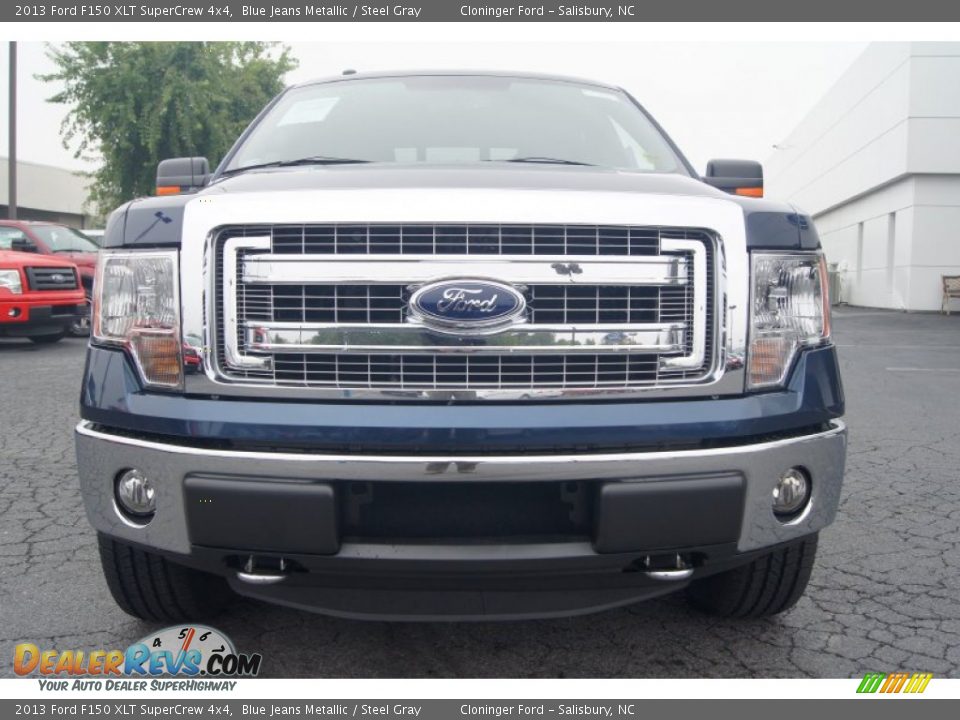 Blue Jeans Metallic 2013 Ford F150 XLT SuperCrew 4x4 Photo #7