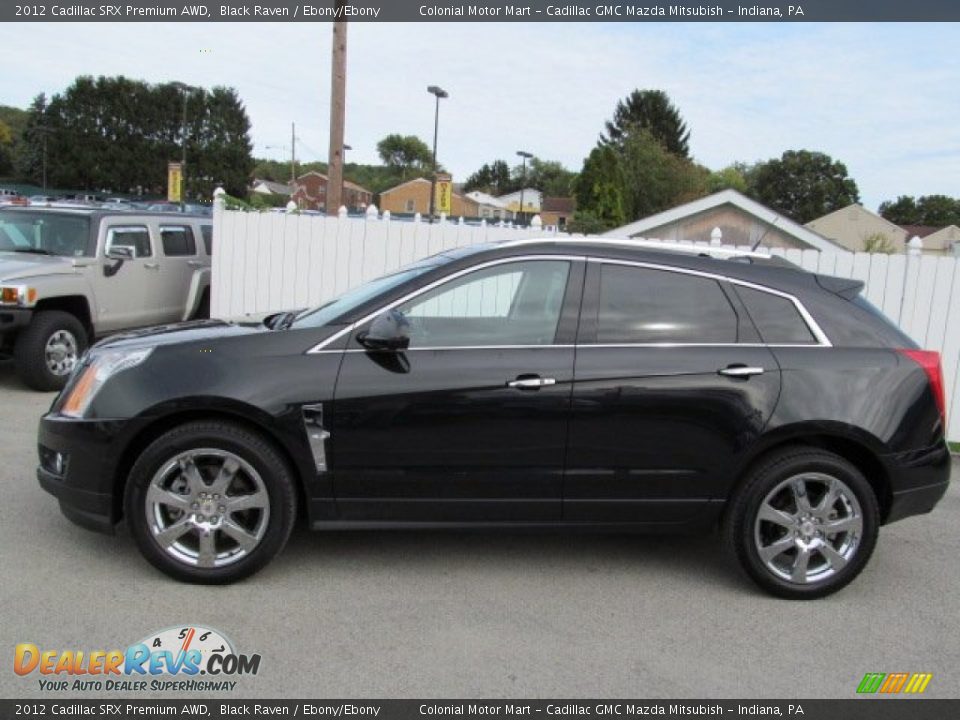 2012 Cadillac SRX Premium AWD Black Raven / Ebony/Ebony Photo #2