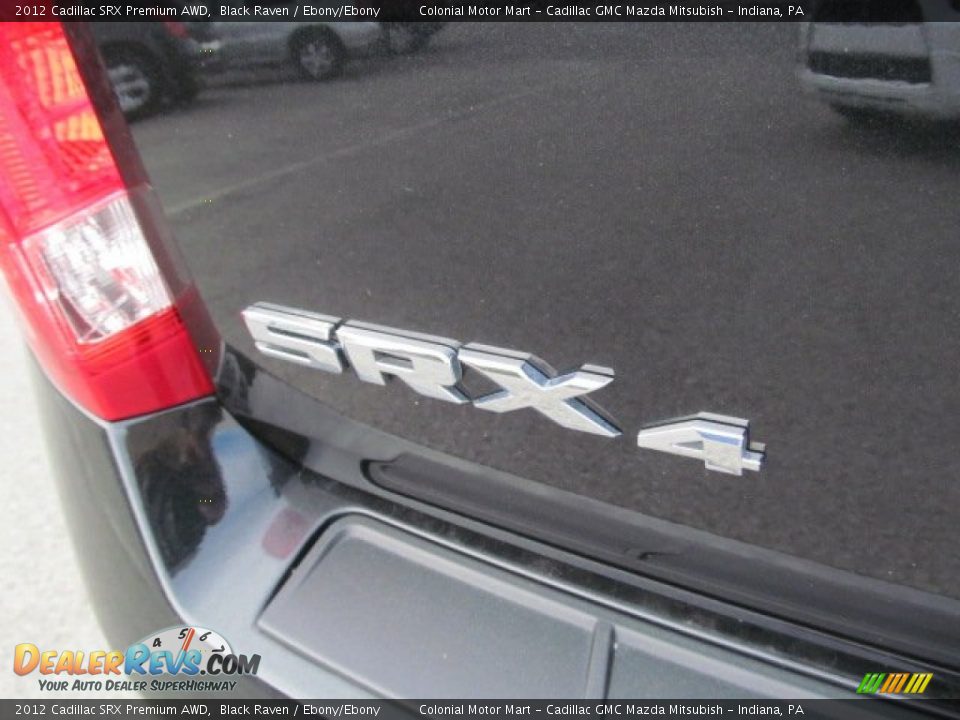 2012 Cadillac SRX Premium AWD Black Raven / Ebony/Ebony Photo #8