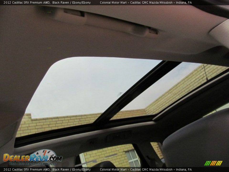 2012 Cadillac SRX Premium AWD Black Raven / Ebony/Ebony Photo #10