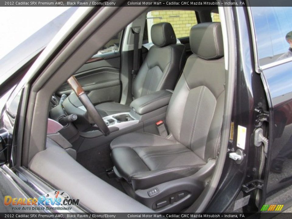 2012 Cadillac SRX Premium AWD Black Raven / Ebony/Ebony Photo #11