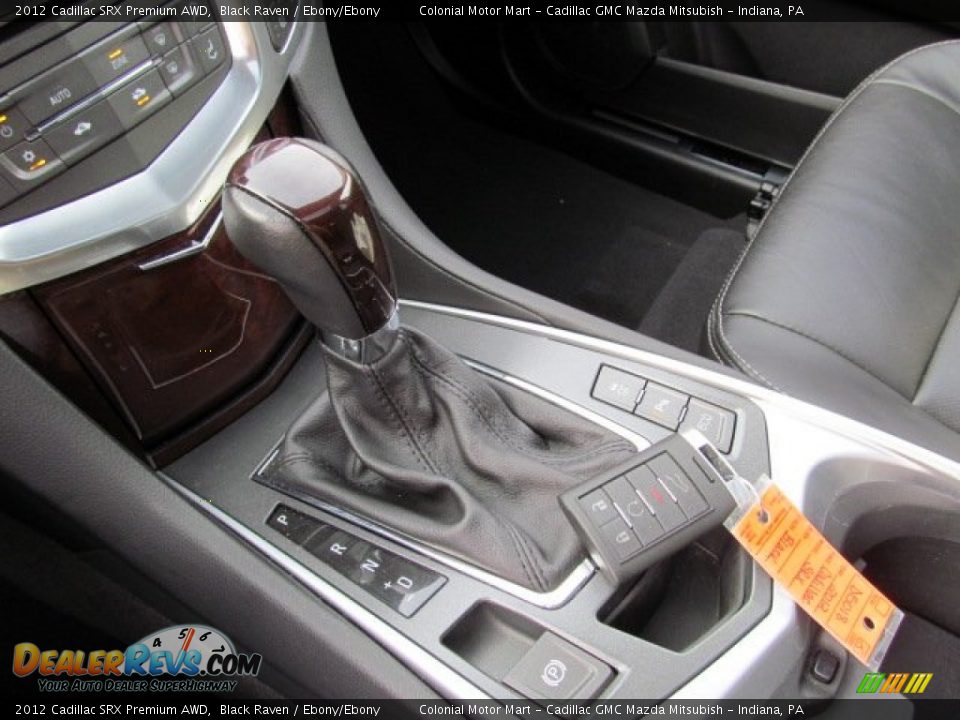 2012 Cadillac SRX Premium AWD Black Raven / Ebony/Ebony Photo #16