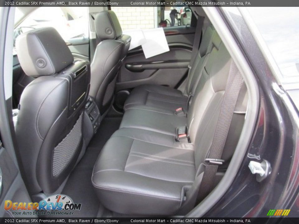 2012 Cadillac SRX Premium AWD Black Raven / Ebony/Ebony Photo #18
