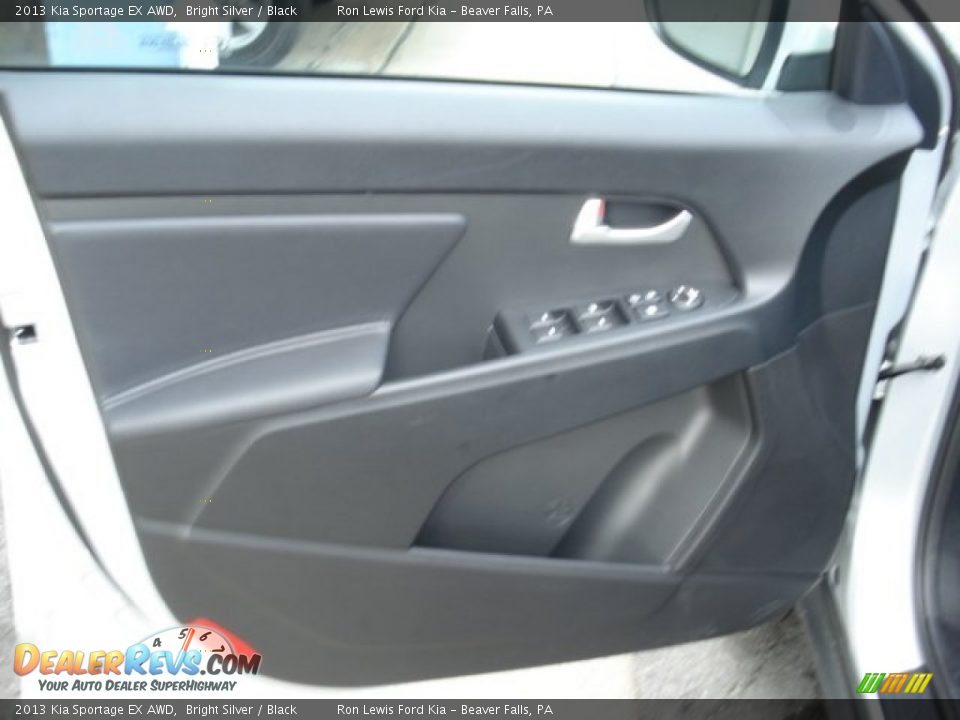2013 Kia Sportage EX AWD Bright Silver / Black Photo #12