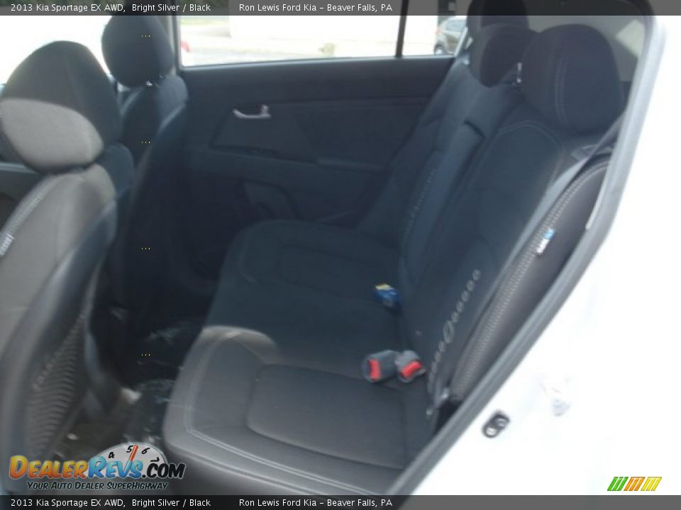 2013 Kia Sportage EX AWD Bright Silver / Black Photo #13