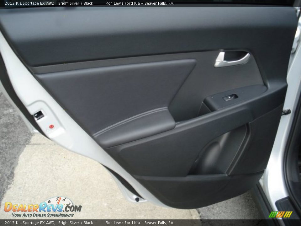 2013 Kia Sportage EX AWD Bright Silver / Black Photo #14