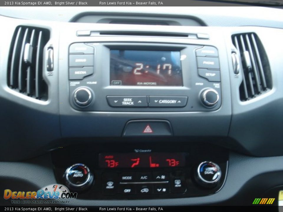 2013 Kia Sportage EX AWD Bright Silver / Black Photo #16