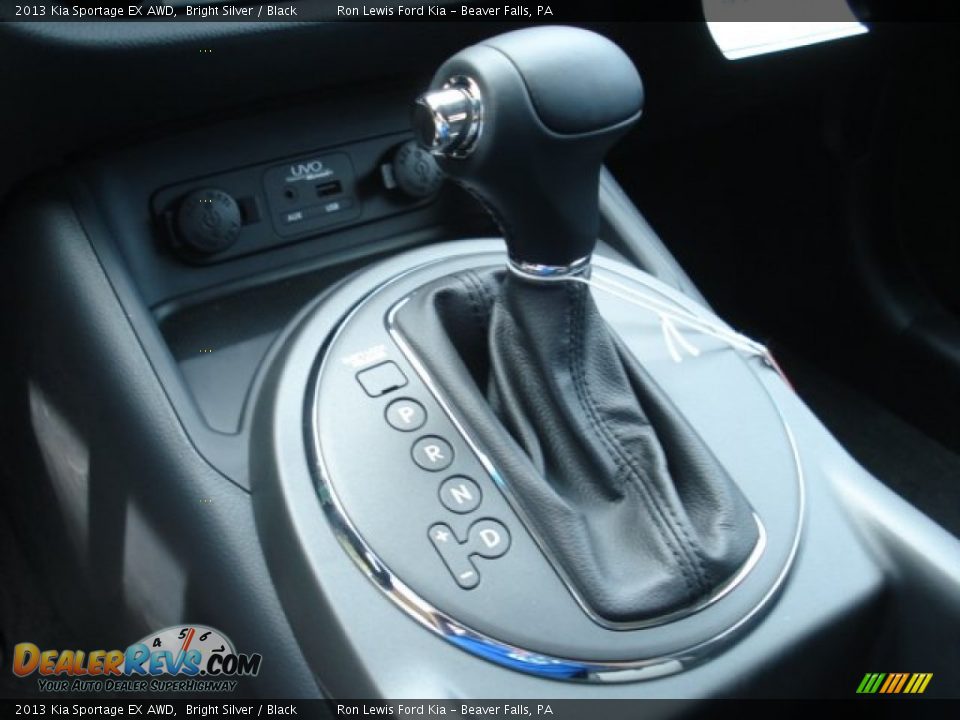 2013 Kia Sportage EX AWD Bright Silver / Black Photo #17