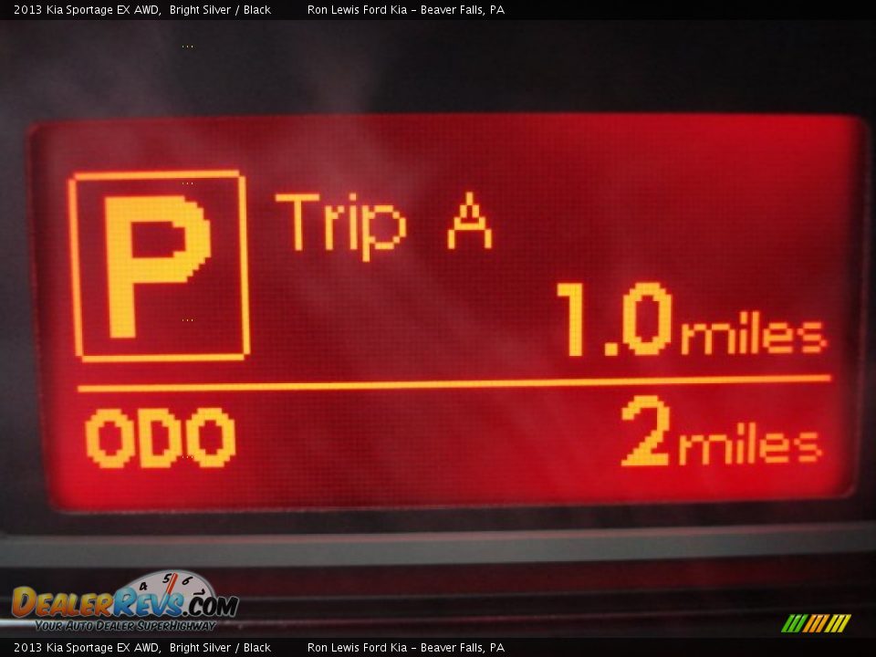 2013 Kia Sportage EX AWD Bright Silver / Black Photo #19