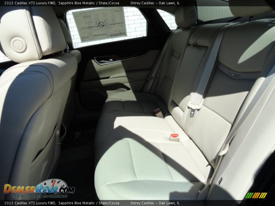 2013 Cadillac XTS Luxury FWD Sapphire Blue Metallic / Shale/Cocoa Photo #11