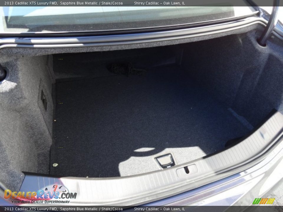 2013 Cadillac XTS Luxury FWD Sapphire Blue Metallic / Shale/Cocoa Photo #16