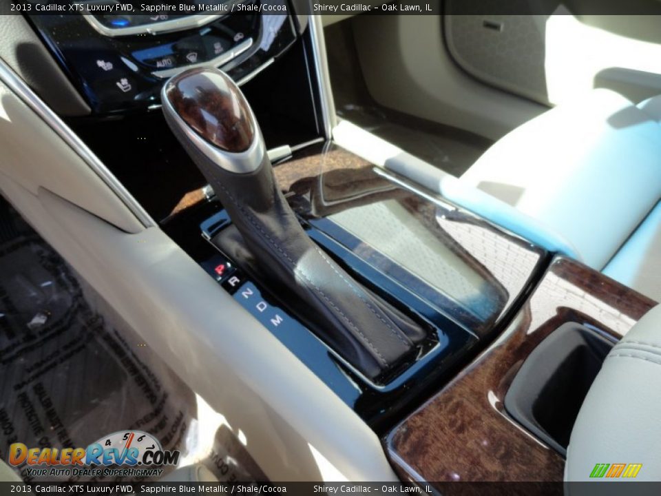 2013 Cadillac XTS Luxury FWD Sapphire Blue Metallic / Shale/Cocoa Photo #19