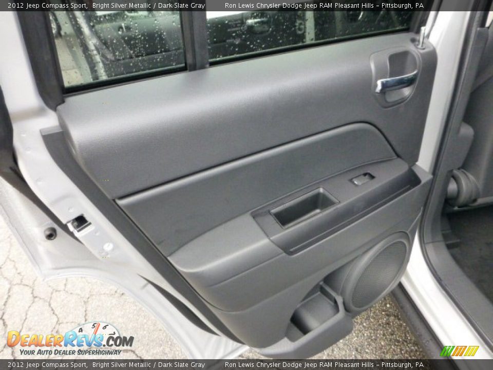 2012 Jeep Compass Sport Bright Silver Metallic / Dark Slate Gray Photo #13