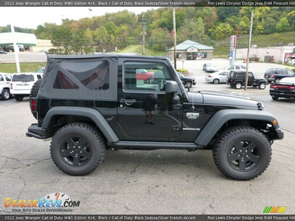 Black 2012 Jeep Wrangler Call of Duty: MW3 Edition 4x4 Photo #6