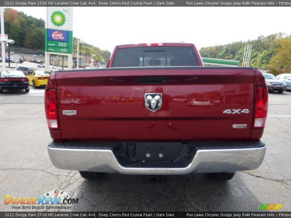 2012 Dodge Ram 2500 HD Laramie Crew Cab 4x4 Deep Cherry Red Crystal Pearl / Dark Slate Photo #4