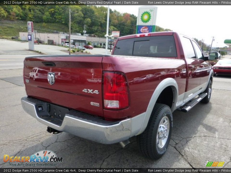 2012 Dodge Ram 2500 HD Laramie Crew Cab 4x4 Deep Cherry Red Crystal Pearl / Dark Slate Photo #5