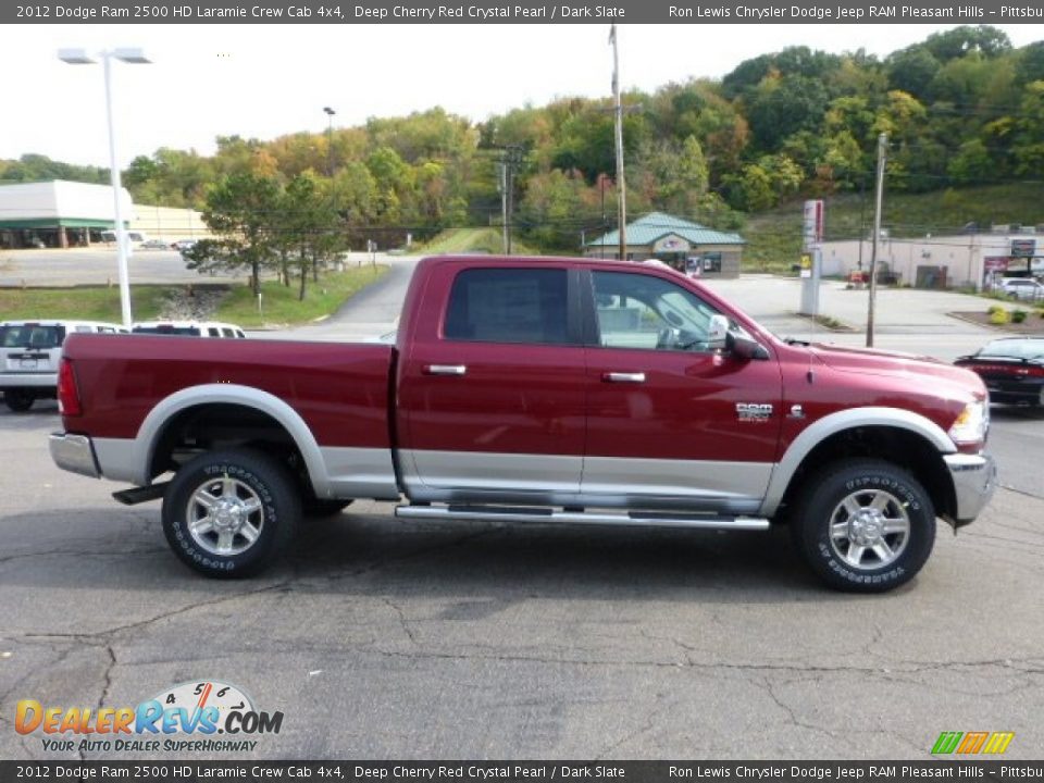 2012 Dodge Ram 2500 HD Laramie Crew Cab 4x4 Deep Cherry Red Crystal Pearl / Dark Slate Photo #6