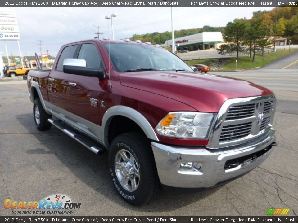 Front 3/4 View of 2012 Dodge Ram 2500 HD Laramie Crew Cab 4x4 Photo #7