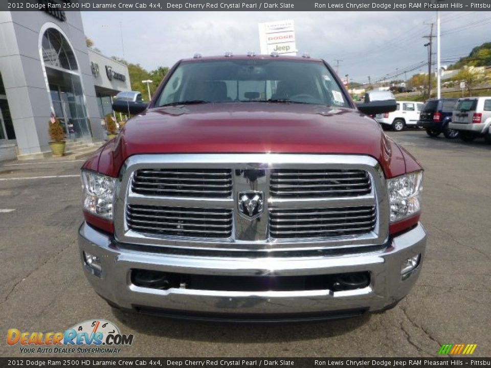 2012 Dodge Ram 2500 HD Laramie Crew Cab 4x4 Deep Cherry Red Crystal Pearl / Dark Slate Photo #8