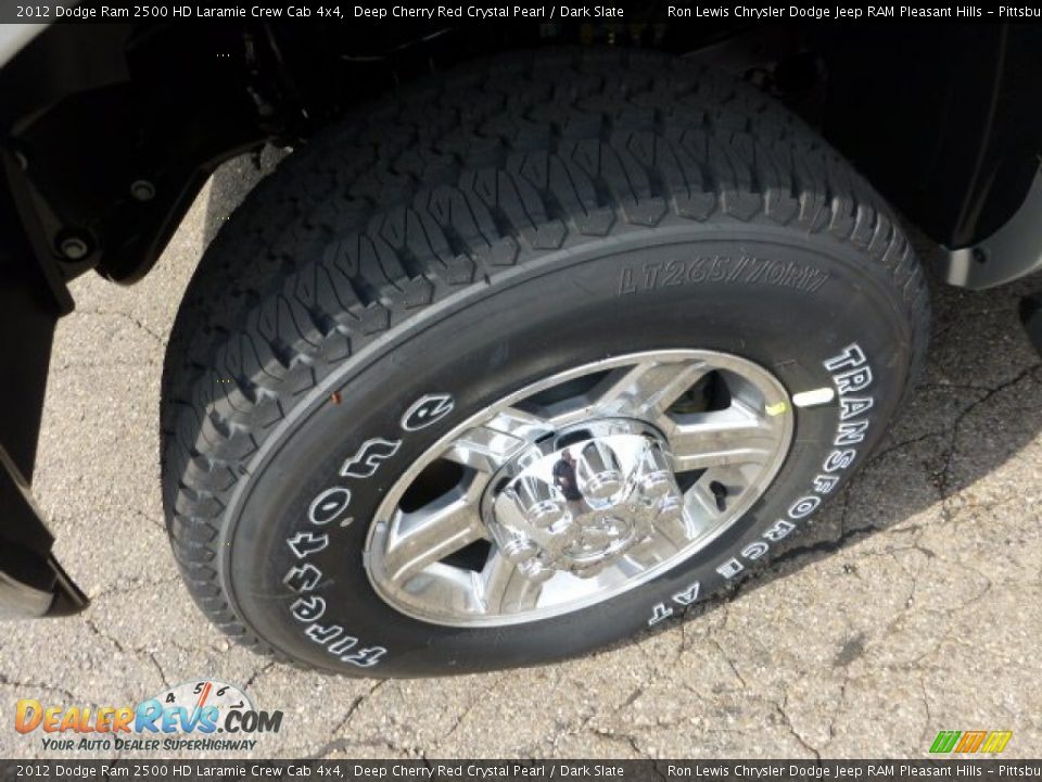 2012 Dodge Ram 2500 HD Laramie Crew Cab 4x4 Deep Cherry Red Crystal Pearl / Dark Slate Photo #9