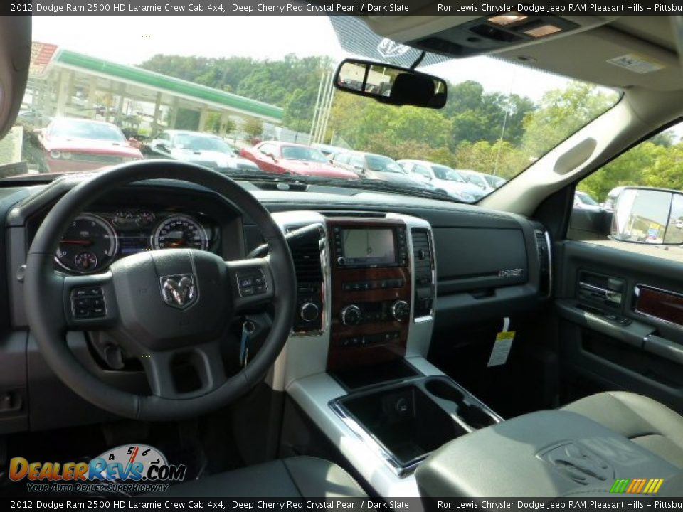 2012 Dodge Ram 2500 HD Laramie Crew Cab 4x4 Deep Cherry Red Crystal Pearl / Dark Slate Photo #13