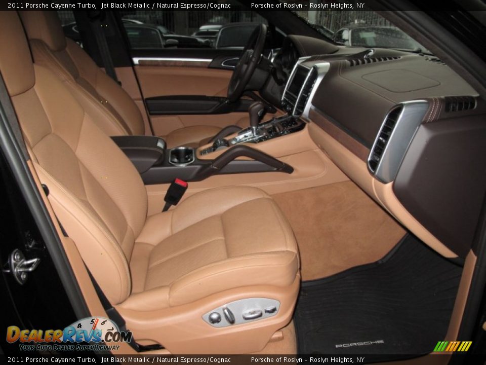 Natural Espresso/Cognac Interior - 2011 Porsche Cayenne Turbo Photo #21