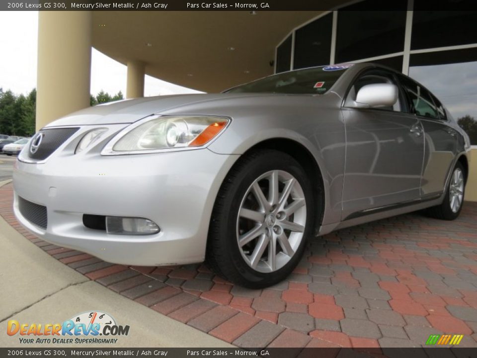 2006 Lexus GS 300 Mercury Silver Metallic / Ash Gray Photo #1