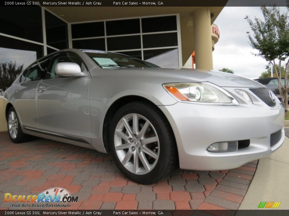 2006 Lexus GS 300 Mercury Silver Metallic / Ash Gray Photo #4