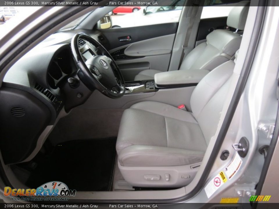 2006 Lexus GS 300 Mercury Silver Metallic / Ash Gray Photo #6