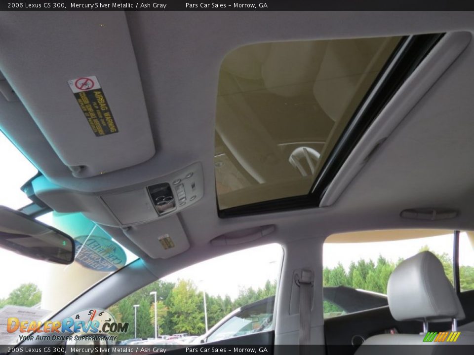 2006 Lexus GS 300 Mercury Silver Metallic / Ash Gray Photo #7