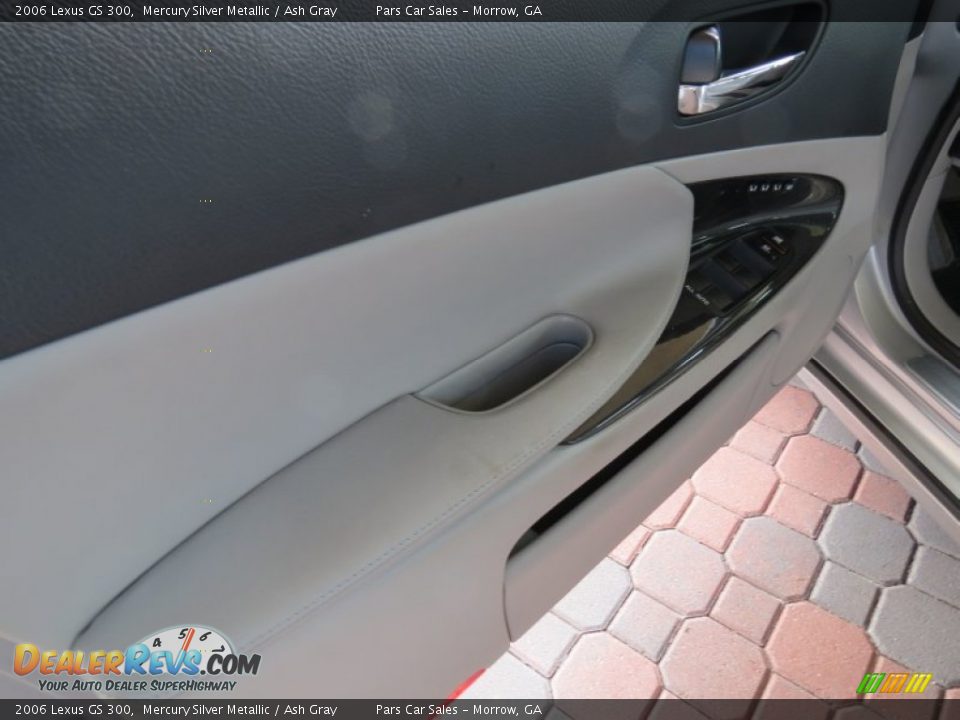 2006 Lexus GS 300 Mercury Silver Metallic / Ash Gray Photo #8