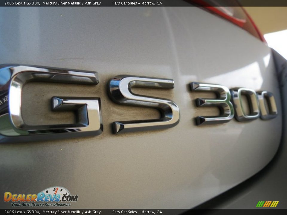2006 Lexus GS 300 Mercury Silver Metallic / Ash Gray Photo #10