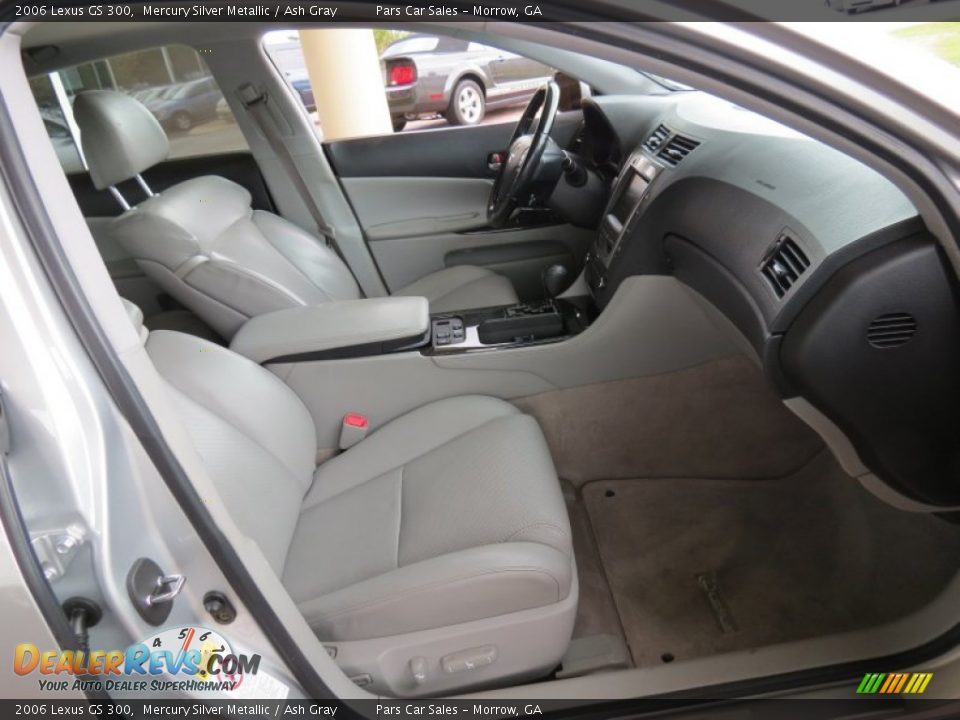 2006 Lexus GS 300 Mercury Silver Metallic / Ash Gray Photo #12