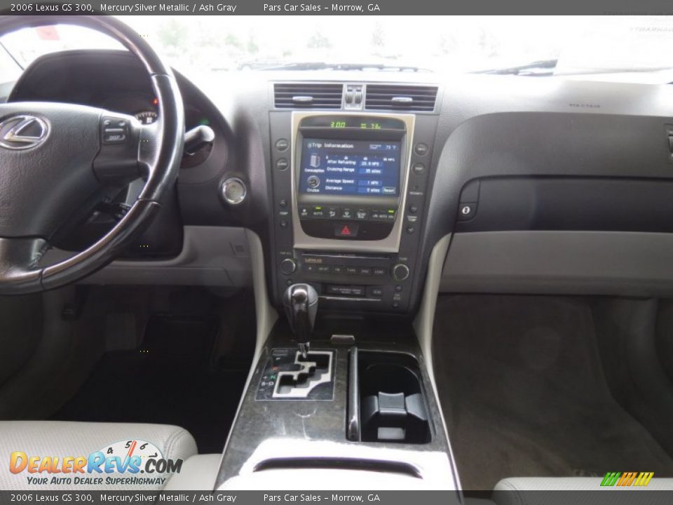 2006 Lexus GS 300 Mercury Silver Metallic / Ash Gray Photo #13