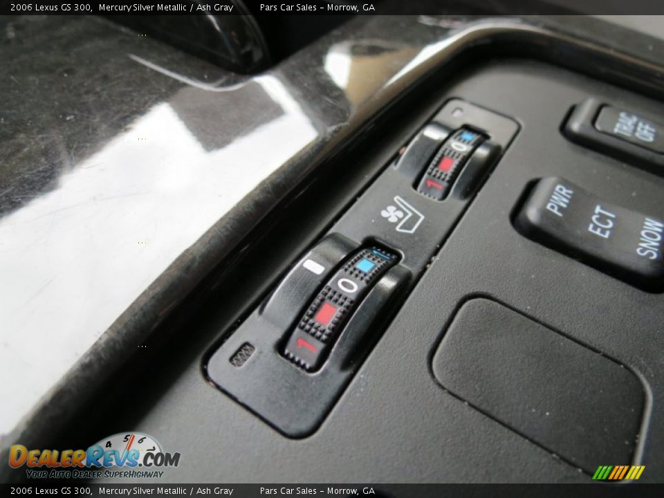 2006 Lexus GS 300 Mercury Silver Metallic / Ash Gray Photo #15