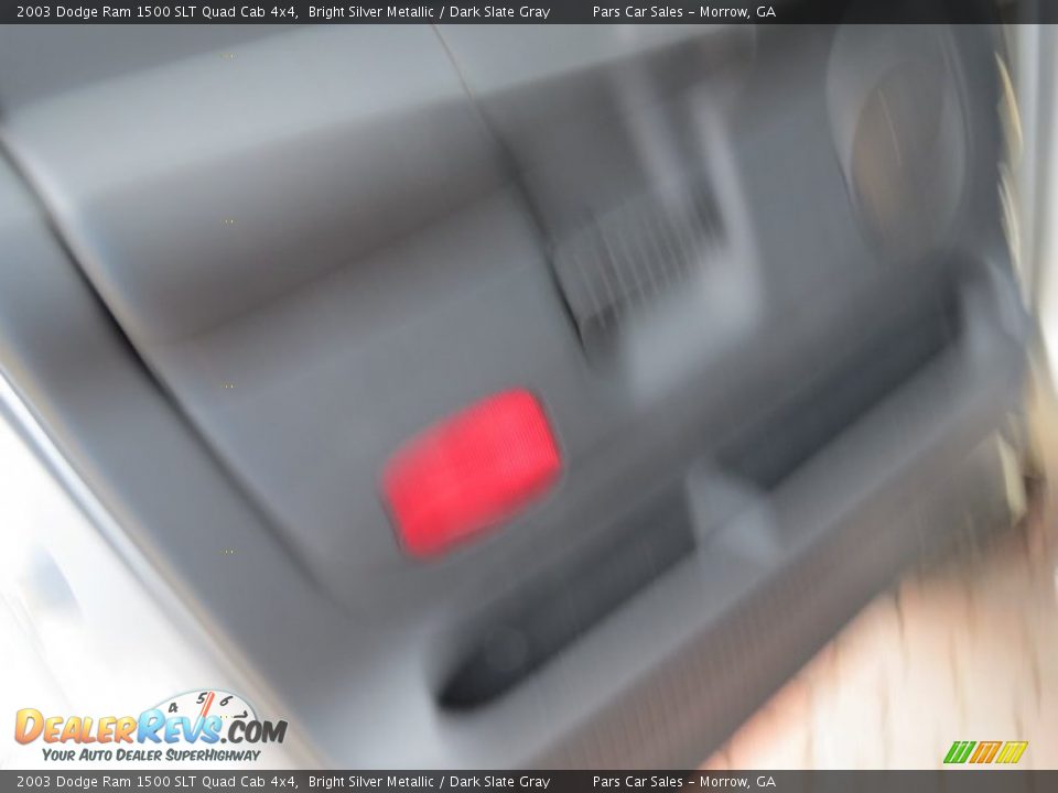 2003 Dodge Ram 1500 SLT Quad Cab 4x4 Bright Silver Metallic / Dark Slate Gray Photo #7