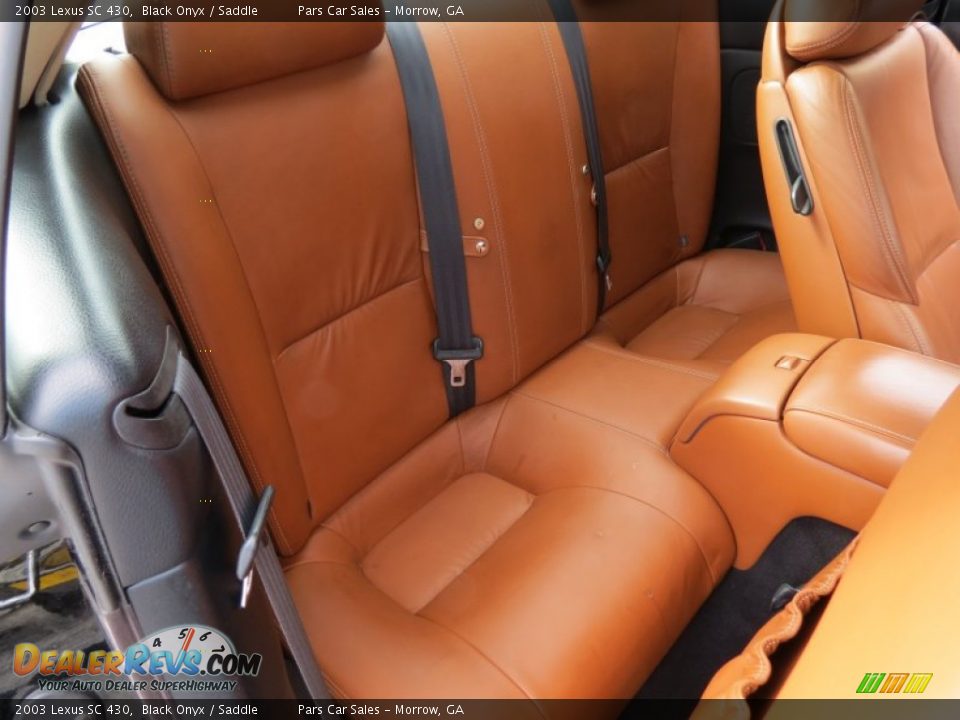 Rear Seat of 2003 Lexus SC 430 Photo #11