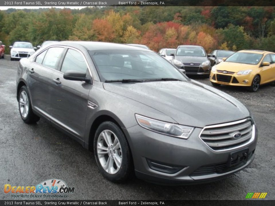 2013 Ford Taurus SEL Sterling Gray Metallic / Charcoal Black Photo #2
