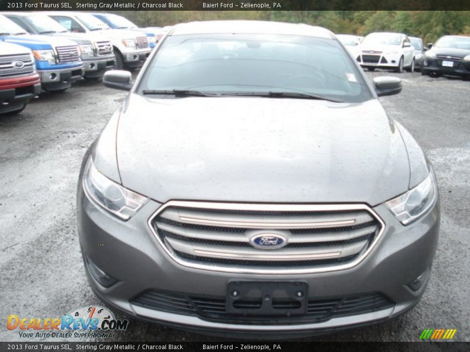 2013 Ford Taurus SEL Sterling Gray Metallic / Charcoal Black Photo #3